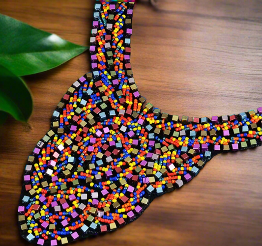 Lina Mosaic Queen Bib