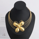 Bozama Butterfly 24K Gold plated Necklace