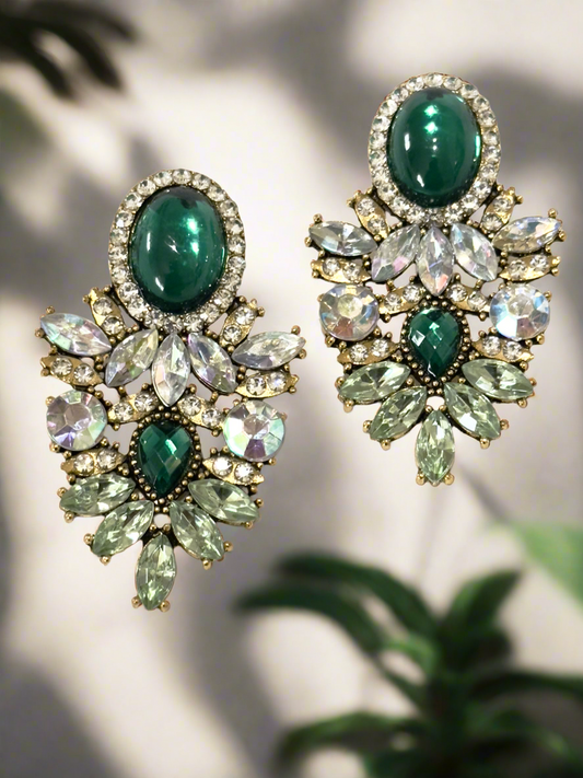 Melissa Floral Drop Earrings - Desiree W.A.R Store